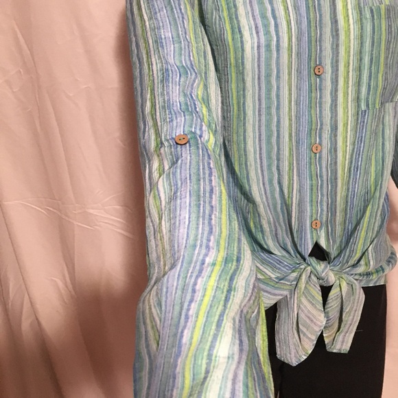 Zac and Rachel striped shirt - Picture 4 of 12